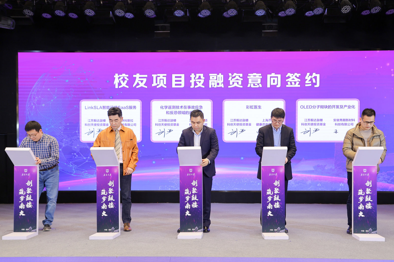 投融资意向签约